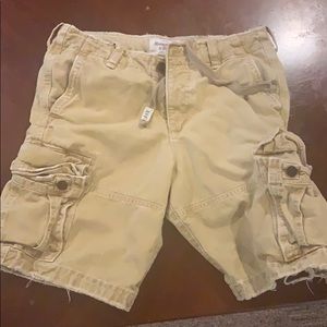 Abercrombie & Fitch Khaki Cargo Shorts 32